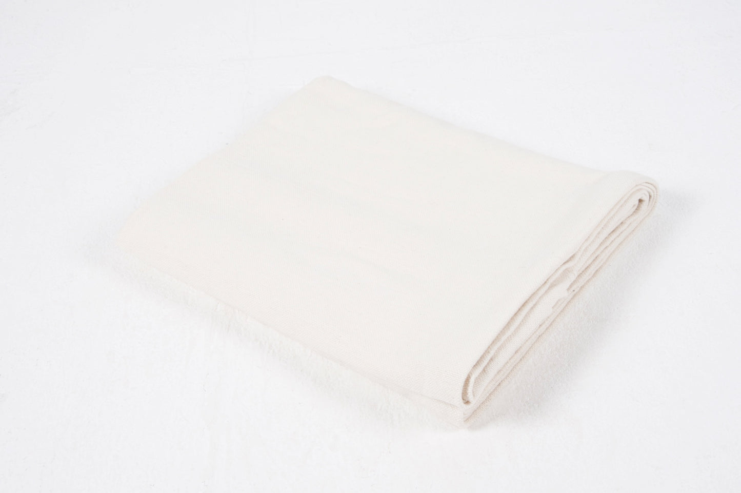 Old Branding - Organic Cotton Yoga Blanket Natural