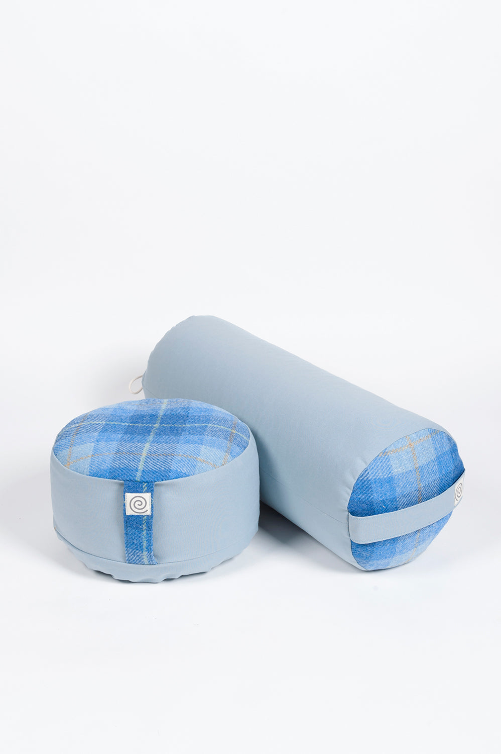 Scottish Duo - Yoga Bolster & Meditation Cushion Set