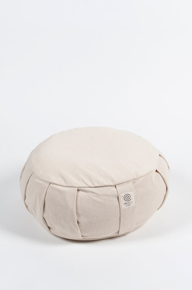 Organic Large Round Meditation Cushions - 4 Pack